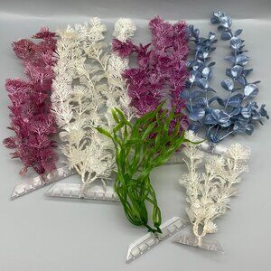 Second Nature Assorted Artificial Seaweed for Aquariums / Beach Decor / Mermaid